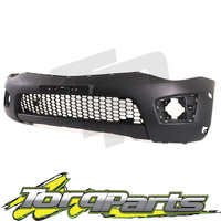 FRONT BAR COVER SUIT MN TRITON MITSUBISHI 09-15 WITH FLARE HOLES BUMPER