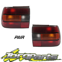 TAILLIGHTS PAIR SUIT VN COMMODORE HOLDEN SEDAN TINTED SMOKEY TAILLAMPS TAIL