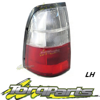 TAILLIGHT LH SUIT HOLDEN RODEO TF 97-03 CLEAR &amp; RED TAILLAMPS TAIL LIGHT LAMP