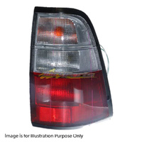 TAILLIGHT RH SUIT TF RODEO HOLDEN 97-03 CLEAR &amp; RED TAILLAMP TAIL LIGHT LAMP