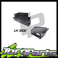 DOOR STEP &amp; BUMPER END LH SUIT HIACE TOYOTA 05-ON LWB SLWB FRONT SUPER LONG