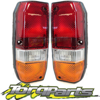 TAILLIGHTS PAIR SUIT TOYOTA LANDCRUISER 75 SERIES TAILLAMPS TAIL LIGHTS LAMPS