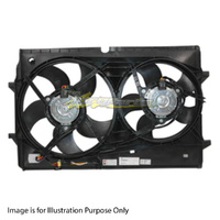 THERMO FANS SUIT HOLDEN COMMODORE VZ V6 TWIN V6 WL STATESMAN RADIATOR