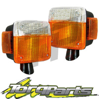 INDICATORS SUIT TOYOTA LANDCRUISER 40 42 45 47 SERIES BLINKERS CORNER LIGHTS