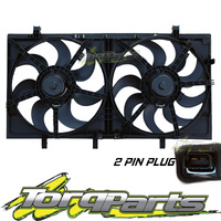 THERMO FANS SUIT VE COMMODORE HOLDEN 06-10 SERIES 1 V6 3.6L RADIATOR TWIN