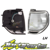 CORNER LIGHT LH SUIT TOYOTA LANDCRUISER 80 SERIES CHROME GXL PARKER INDICATOR
