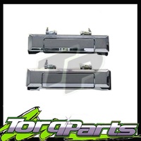 DOOR HANDLES OUTER SUIT TOYOTA LANDCRUISER 75 78 79 SERIES COMPLETE SET