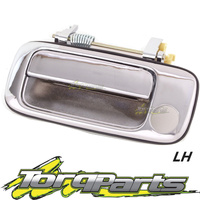 DOOR HANDLE OUTER CHROME LH SUIT TOYOTA LANDCRUISER 80 SERIES FRONT
