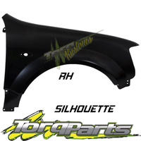 RH SILHOUETTE GUARD SX SY 04-11 TERRITORY FENDER QUARTER PANEL SUIT FORD BLACK