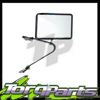MIRROR RH MANUAL BLACK  SUIT HOLDEN RODEO TF SHORT ARM DOOR SIDE REAR VISION