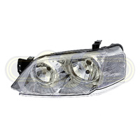 Head Lamp Left Chrome Reflecto For Ford Territory Wagon 02/04-03/09 SX/SY SER1