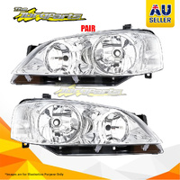 Head Lamp Left-Right Chrome Reflecto For Ford Falcon BF1,BA1,BA2 WAGON,SEDAN,UTE