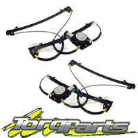 WINDOW REGULATORS ELECTRIC PAIR SUIT SX SY SZ TERRITORY FORD 04-14 FRONT DOOR