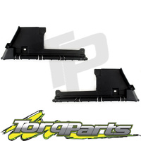 REAR BAR BRACKETS PAIR SUIT FORD FALCON BA 02-05 SEDAN BUMPER SLIDE