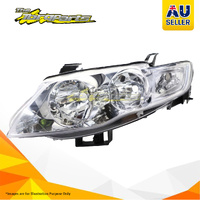 Head Lamp Left Chrome Reflecto For Ford Falcon 02/08-10/11 FG1 SEDAN G6/G6E