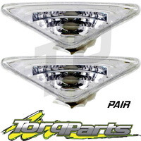 INDICATORS PAIR SUIT FG FALCON FORD 08-14 FLASHER BLINKER REPEATER LIGHT LAMP