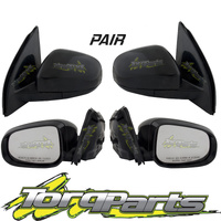 MIRRORS PAIR ELECTRIC SUIT FG FALCON NO INDICATOR LIGHT DOOR SIDE REAR VISION