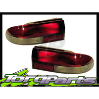 TAILLIGHTS PAIR SUIT HOLDEN COMMODORE VR VS SEDAN CLEAR TAILLAMPS TAIL LIGHTS