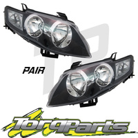 PAIR HEADLIGHT SUIT FG FALCON FORD SERIES 1 &amp; 2 XT G6 HEADLAMP HEAD LIGHT LAMP