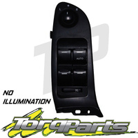 WINDOW SWITCH SUIT FG FALCON FORD 08-14 NO ILLUMINATION 4 BUTTONS 12 PIN ELECT