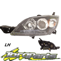 HEADLIGHT LH SUIT BK 3 MAZDA 04-09 SP23 MAXX SPORT NEO HATCH HEADLAMP HEAD LIGHT