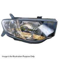 HEADLIGHT RH SUIT MN TRITON MITSUBISHI 09-15 HEADLAMP HEAD LIGHT LAMP