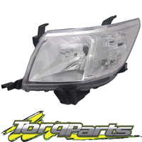 HEADLIGHT LH SUIT HILUX TOYOTA 11-15 HEADLAMPS HEAD LIGHTS LAMPS