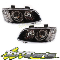 PAIR HEADLIGHTS SUIT VE COMMODORE SERIES 2 10-13 SSV PROJECTOR HEADLAMPS LIGHTS