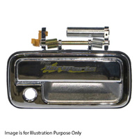 DOOR HANDLE OUTER CHROME RH SUIT TF RODEO HOLDEN 88-03 MINI TRUCK 