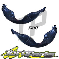 GUARD LINERS PAIR SUIT TOYOTA CAMRY ACV40 06-11 4DR SEDAN FENDER PANEL QUARTER