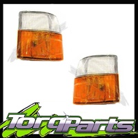 CORNER LIGHTS PAIR SUIT TOYOTA HIACE LH10 89-05 PARKERS LAMPS INDICATORS