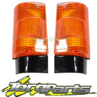 INDICATORS PAIR SUIT FE CANTER MITSUBISHI 86-95 FLASHERS REPEATERS LIGHTS LAMPS