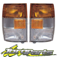 INDICATORS PAIR SUIT N SERIES NPR NSR ISUZU 94-07 FLASHERS BLINKERS REPEATERS