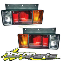 TAIL LIGHTS PAIR SUIT N SERIES NPR NSR ISUZU 85-94 LAMPS TAILLAMPS TAILLIGHTS