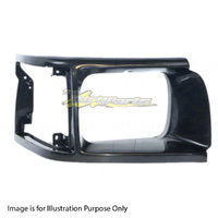 RH HEADLIGHT LAMP RIM TRIM SURROUND SUIT TOYOTA HIACE VAN LH10# 11/89-8/92