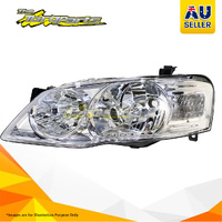 Head Lamp Left Hand Chrome Reflecto For Ford Falcon 09/06-03/08 BF2 SEDAN