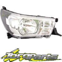 REPLACEMENT RH HEADLIGHT SUIT TOYOTA HILUX 15-20 WORKMATE SR HEADLAMP LAMP