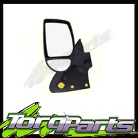 MIRROR LH MANUAL BLACK SUIT TRANSIT FORD 00-ON DOOR SIDE REAR VISION