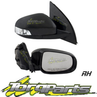 MIRROR RH ELECTRIC SUIT FG FALCON FORD S1 S2 W INDICATOR LIGHT DOOR SIDE REAR