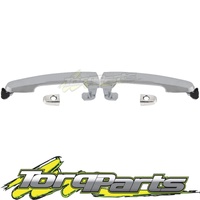 DOOR HANDLES CHROME OUTER PAIR SUIT TOYOTA CAMRY CV36 02-06 FRONT WITH KEY HOLE