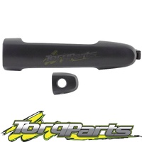 DOOR HANDLE BLACK OUTER LH SUIT TOYOTA CAMRY CV36 02-06 FRONT WITH KEY HOLE