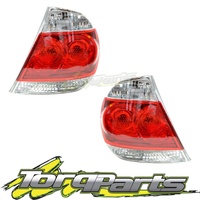 PAIR TAIL LAMPS SUIT TOYOTA CV36 CAMRY SERIES 2 04-06 TAILLIGHTS