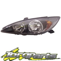 HEADLIGHT LH SUIT TOYOTA CAMRY CV36 02-04 SERIES 1 SPORTIVO BLACK HEADLAMP HEAD