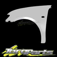 GUARD LH WHITE SUIT MITSUBISHI MN TRITON UTE 09-15 FENDER QUARTER PANEL MUD