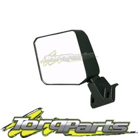 MIRROR LH MANUAL BLACK SUIT TOYOTA LANDCRUISER 79 SERIES VDJ 07-17 DOOR SIDE