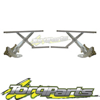 WINDOW REGULATORS ELECTRIC PAIR SUIT CV36 CAMRY TOYOTA 02-06 FRONT DOOR POWER 