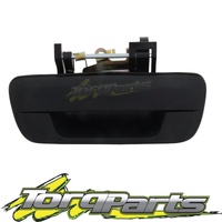TAILGATE HANDLE BLACK SUIT DMAX D-MAX ISUZU 08-12 NO KEY HOLE TAIL GATE