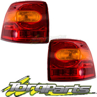 TAILLIGHTS PAIR SUIT TOYOTA LANDCRUISER 200 SERIES 12-15 SERIES 2 TAILLAMP TAIL