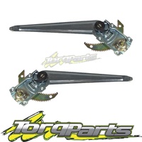 WINDOW REGULATORS PAIR SUIT TOYOTA LANDCRUISER 78 SERIES VDJ TROOPCARRIER DOOR