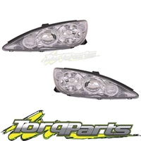 HEADLIGHTS PAIR SUIT TOYOTA CAMRY CV36 04-06 SERIES 2 HEADLAMPS HEAD LIGHTS LAMP